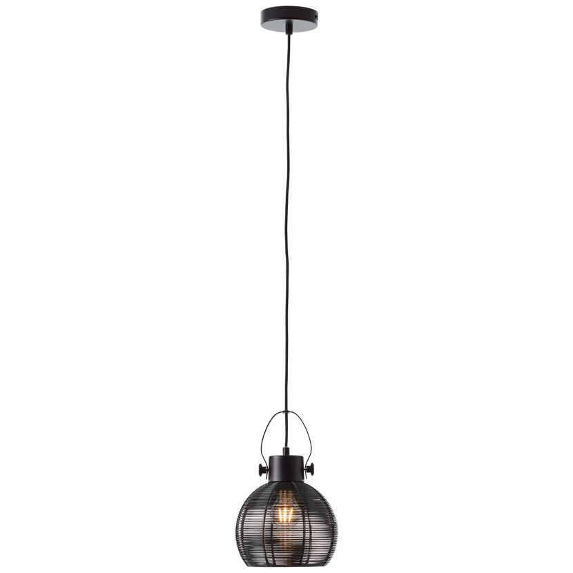 Pendelleuchte 'Sambo' schwarz Ø 20 cm