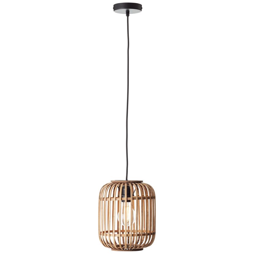 Pendelleuchte 'Woodrow' Bambus Ø 21 cm