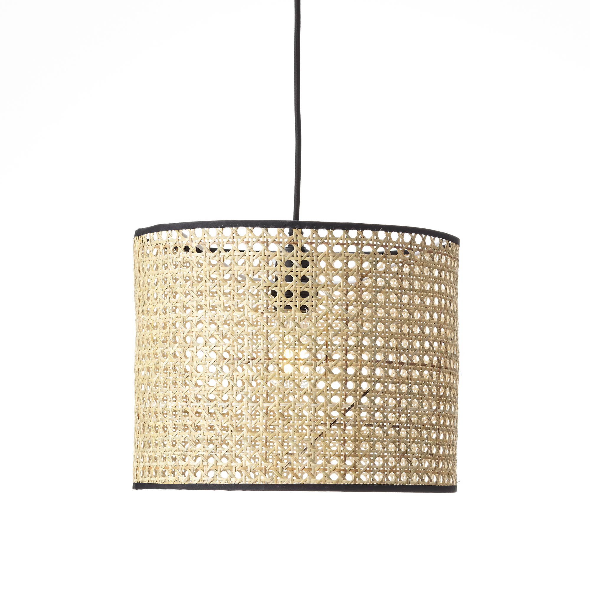 Pendelleuchte 'Wiley' Rattan Ø 30 cm