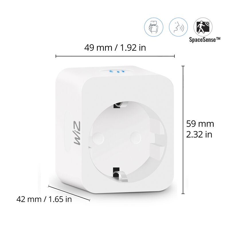 Smart Plug powermeter Type F