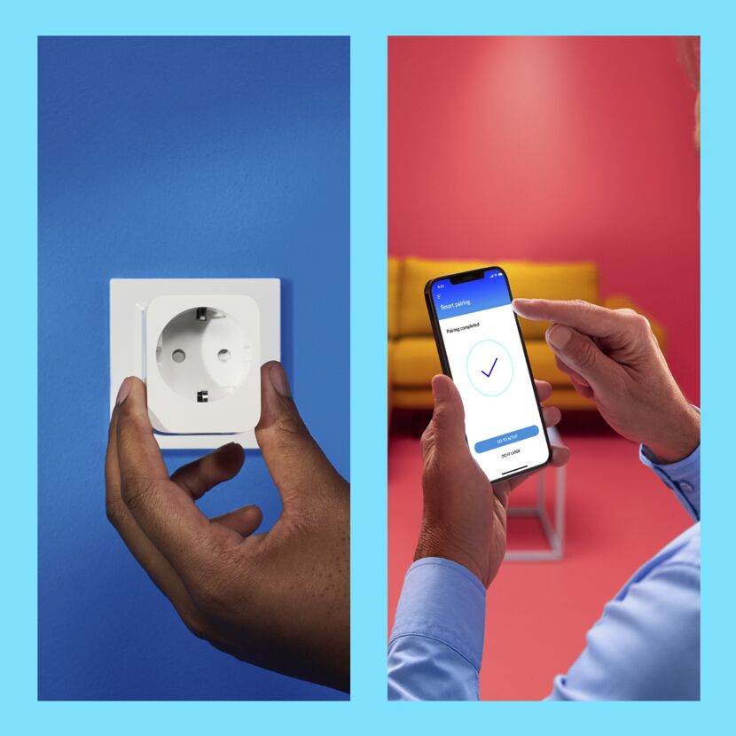 Smart Plug powermeter Type F