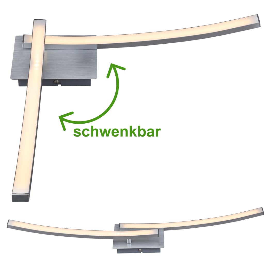 LED-Deckenleuchte 'Go' 12 W 960 lm warmweiß 10 x 8,5 x 63,5 cm