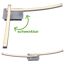 LED-Deckenleuchte 'Go' 2-flammig aluminiumfarben 12 W 960 lm 63,5 cm