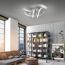 LED-Deckenleuchte 'Maria' dimmbar 18 W 950 lm warmweiß 24,5 x 27 x 61 cm