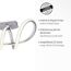 LED-Deckenleuchte 'Maria' dimmbar 18 W 950 lm warmweiß 24,5 x 27 x 61 cm