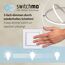 LED-Deckenleuchte 'Maria' dimmbar 18 W 950 lm warmweiß 24,5 x 27 x 61 cm