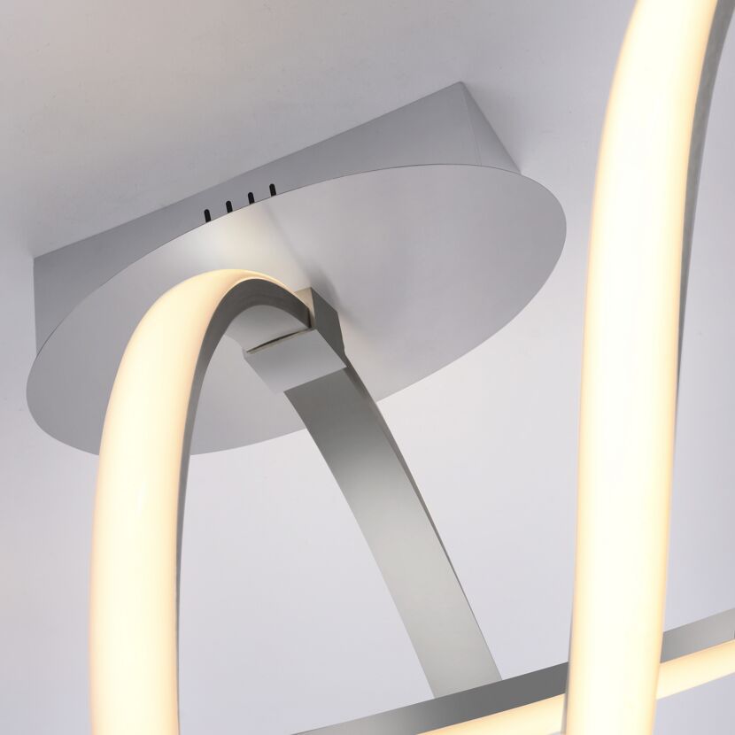 LED-Deckenleuchte 'Maria' dimmbar 18 W 950 lm warmweiß 24,5 x 27 x 61 cm