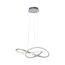 LED-Pendelleuchte 'Maria' aluminiumfarben 57 x 120 x 57  cm 29,5 W