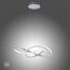 LED-Pendelleuchte 'Maria' aluminiumfarben 57 x 120 x 57  cm 29,5 W