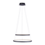 Verkleinertes Bild von LED-Pendelleuchte 'Circle' anthrazit Ø 50 x 50 cm 46 W