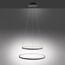 LED-Pendelleuchte 'Circle' anthrazit Ø 50 x 50 cm 46 W