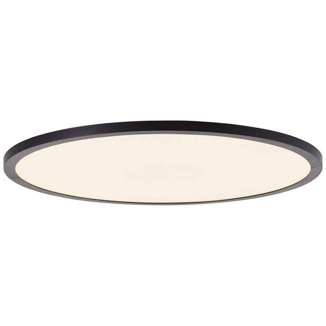 Bild von LED-Deckenleuchte 'Tuco' schwarz dimmbar Ø 50 cm