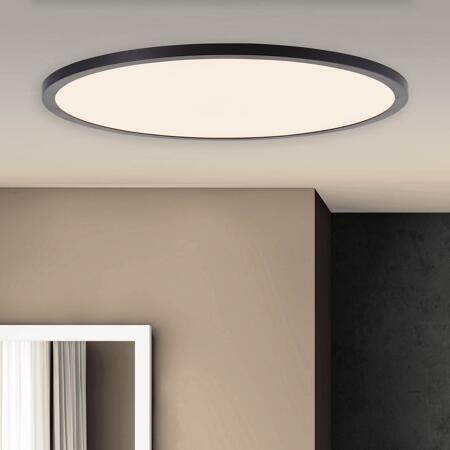 3. Bild von LED-Deckenleuchte 'Tuco' schwarz dimmbar Ø 50 cm