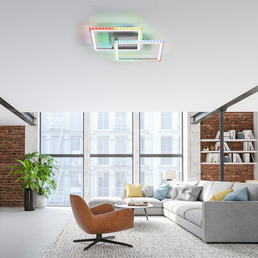 LED-Deckenleuchte Felix RGB CCT