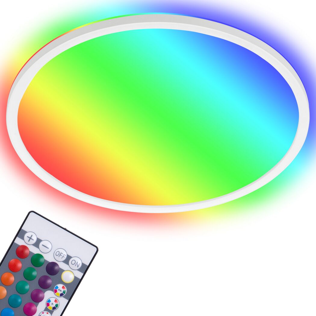 RGB LED Panelleuchte mit Fernbedienung