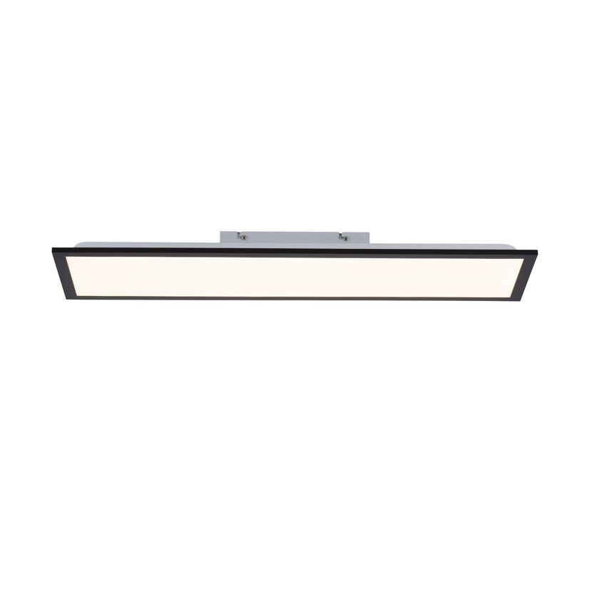 Schwarze LED Panelleuchte FLAT 80 x 25 cm