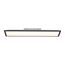 LED-Deckenleuchte 'Flat' schwarz 29,5 x 6,1 cm 1080 lm