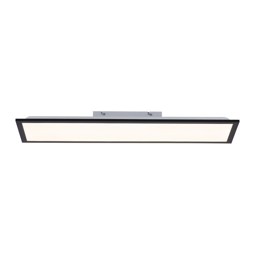 LED-Deckenleuchte 'Flat' schwarz 29,5 x 6,1 cm 1080 lm