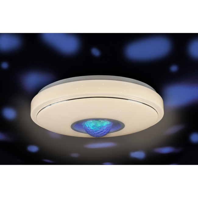 Bild von LED-Deckenleuchte 'Disco Ball' weiß Ø 38 x 11 cm