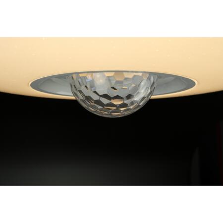4. Bild von LED-Deckenleuchte 'Disco Ball' weiß Ø 38 x 11 cm