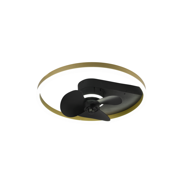 Bild von LED-Deckenleuchte 'Borgholm' mit Ventilator Ø 50 cm 3500 lm