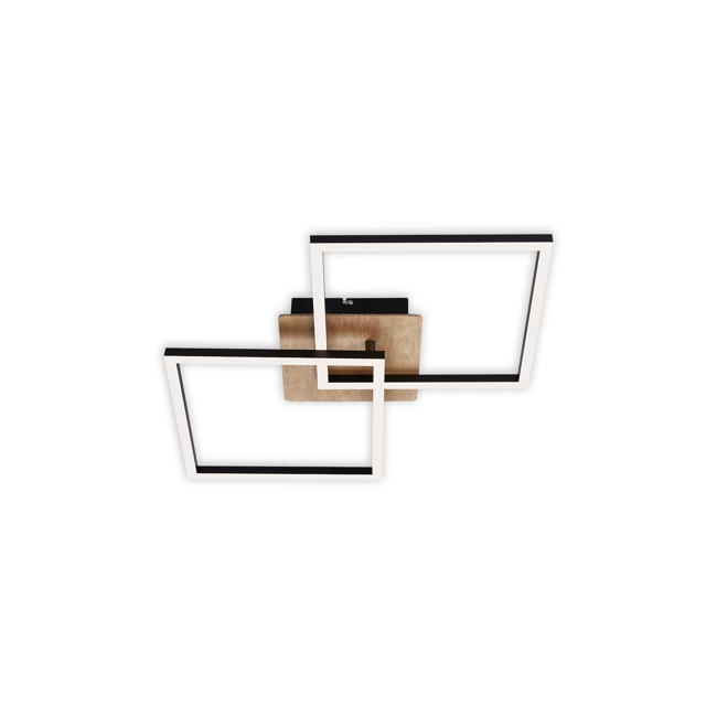 Bild von LED-Deckenleuchte schwarz 1200 lm
