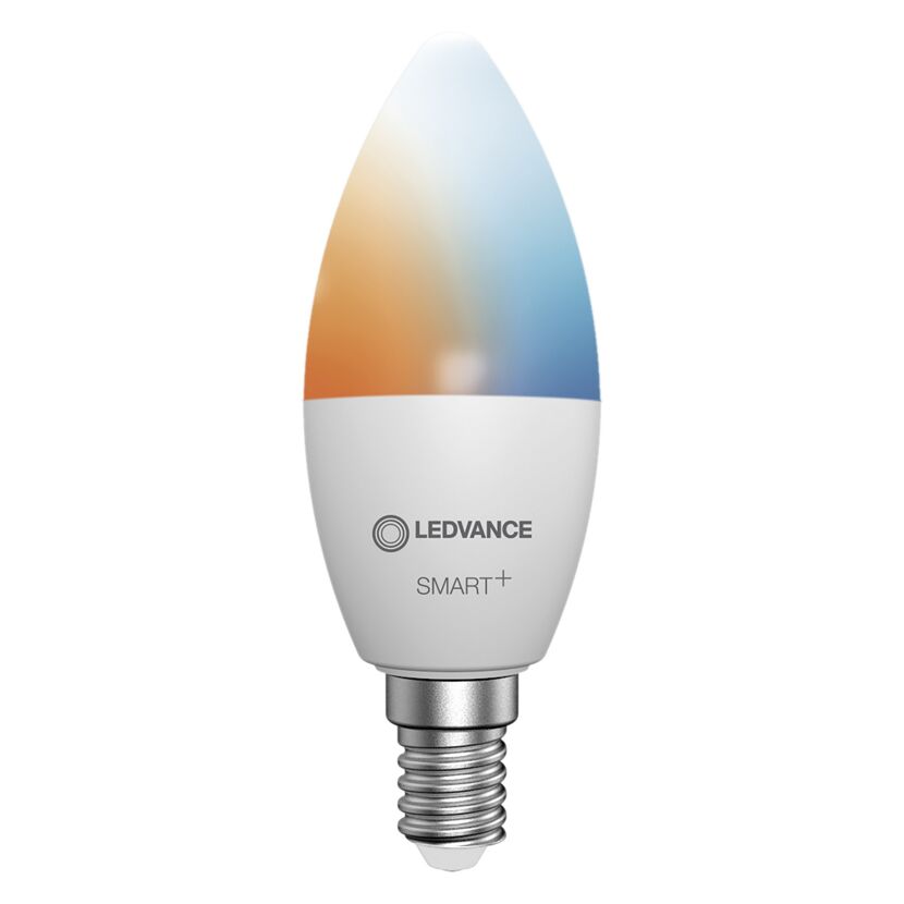 LED-Kerzenlampe 'Smart+ WiFi' warm/kaltweiß 4,9 W E14 470 lm, dimmbar