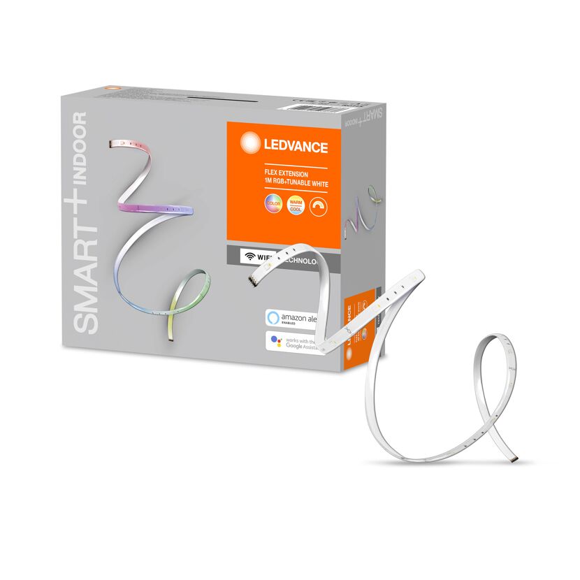LED-Lichtband 'Smart+ WiFi Flex' RGB + TW 3,6 W 360 lm dimmbar, 100 cm
