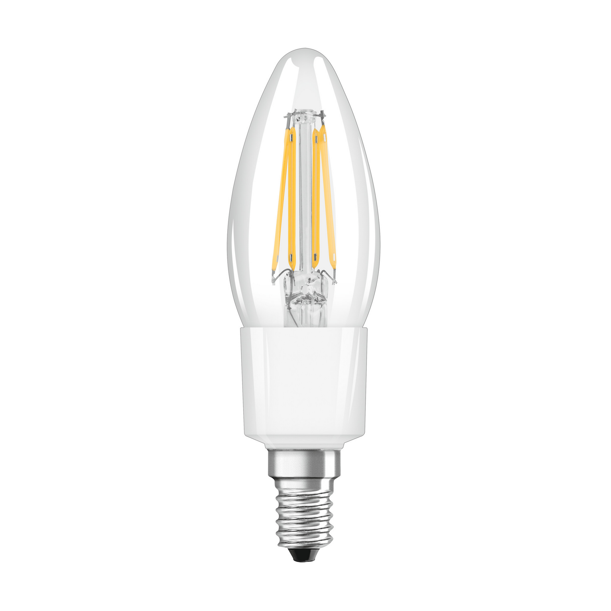 LED-Filament Kerzenlampe 'Smart+ WiFi CLB' warmweiß 4 W E14 470 lm, dimmbar + product picture