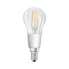 LED-Leuchtmittel 'SMART WiFi CLP' dimmbar Tropfen klar E14 4 W 470 lm warmweiß