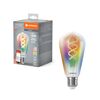 LED-Leuchtmittel 'SMART WiFi Edison' dimmbar Edison klar E27 4,8 W 470 lm RGB - tunable white