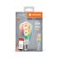 LED-Filament Lampe 'Smart+WiFi Edison' RGBTW 4,8 W E27 470 lm, dimmbar