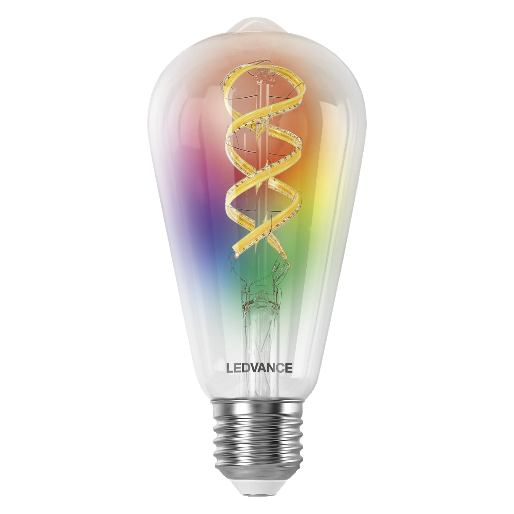 LED-Filament Lampe 'Smart+WiFi Edison' RGBTW 4,8 W E27 470 lm, dimmbar + product picture