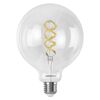 LED-Leuchtmittel 'SMART WiFi Globe' dimmbar Globe klar E27 4,8 W 470 lm RGB - tunable white