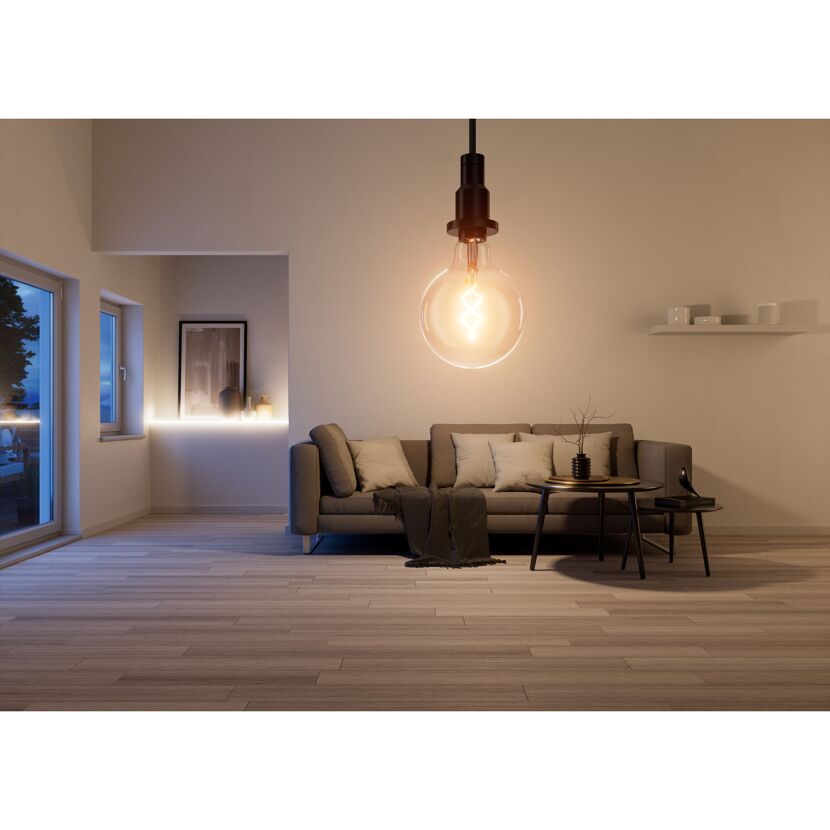 LED-Filament Lampe 'Smart+ WiFi Globe' RGBTW 4,8 W E27 470 lm, dimmbar