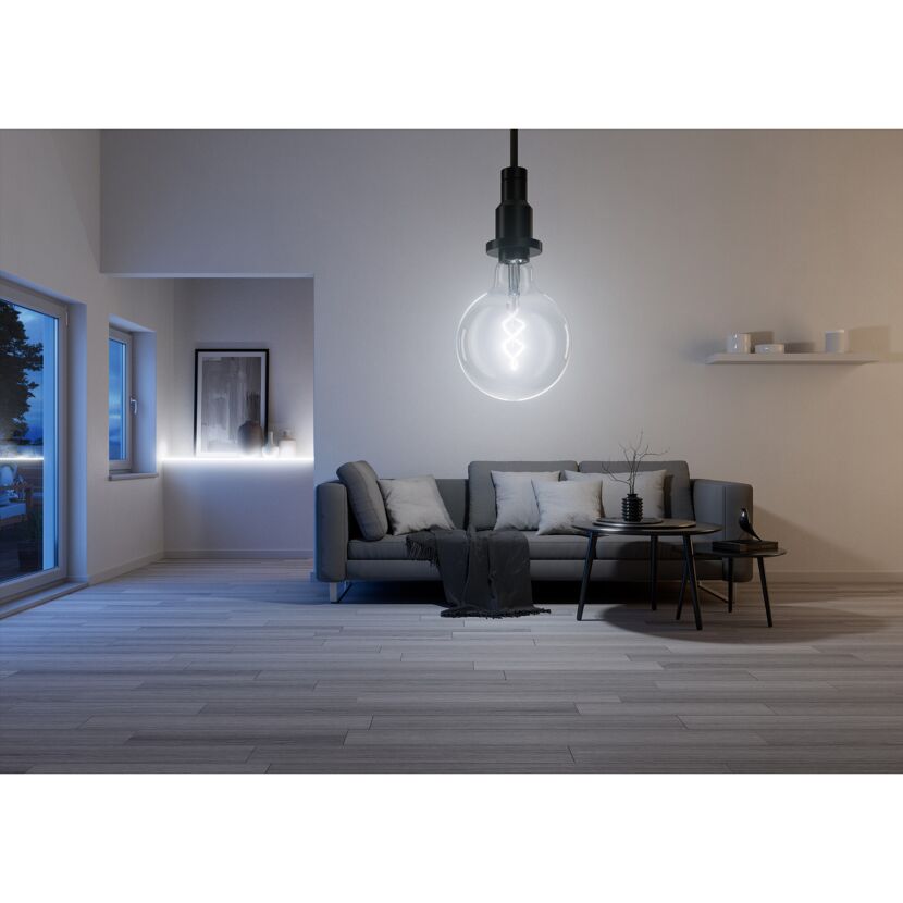 LED-Filament Lampe 'Smart+ WiFi Globe' RGBTW 4,8 W E27 470 lm, dimmbar