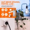 WiFi-Outdoorsteckdose 'Smart+ WiFi Plug' schwarz