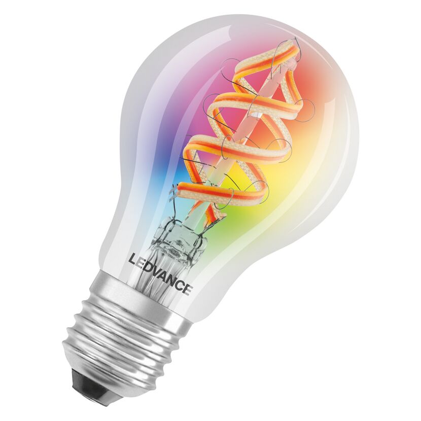 LED-Filament Lampe 'Smart+ WiFi CLA' RGBW 4,5 W E27 300 lm, dimmbar