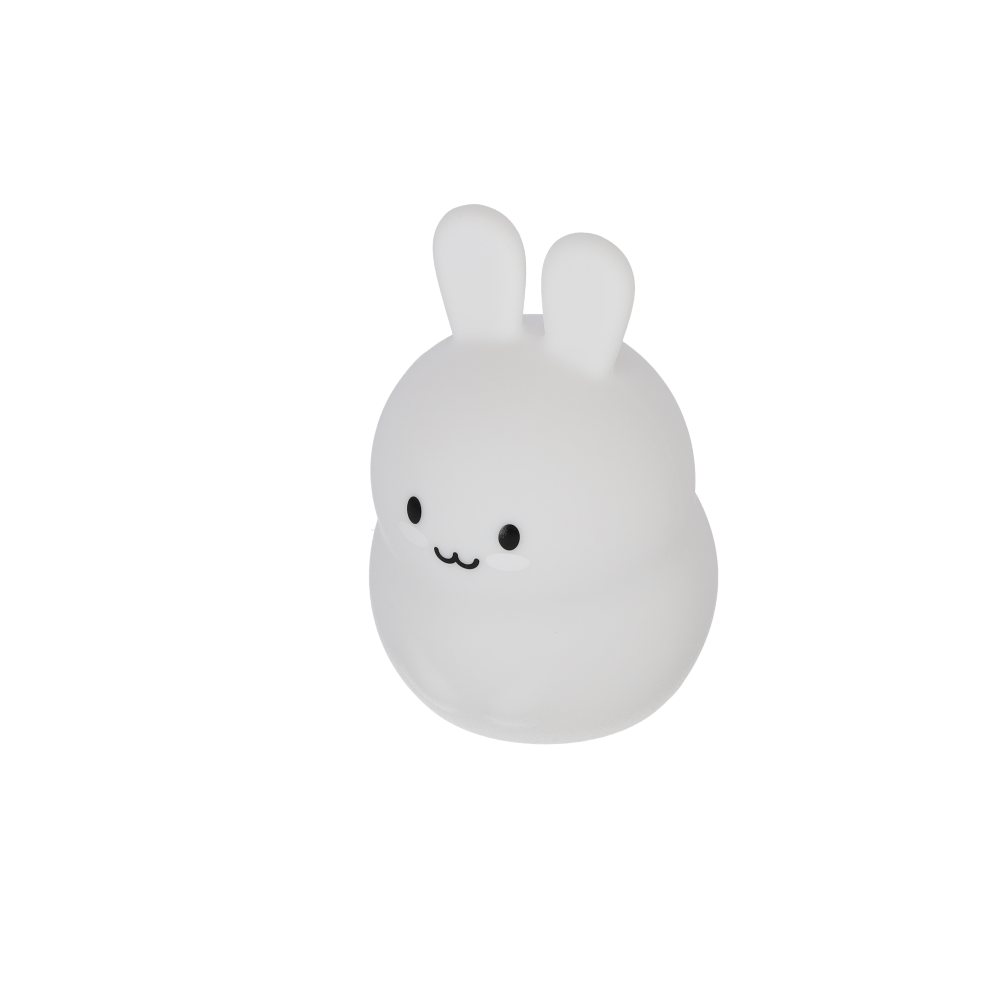 Akku-LED-Nachtlicht 'Hase' weiß 12 cm, mit Farbwechsler