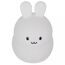 Akku-LED-Nachtlicht 'Hase' weiß 12 cm, mit Farbwechsler