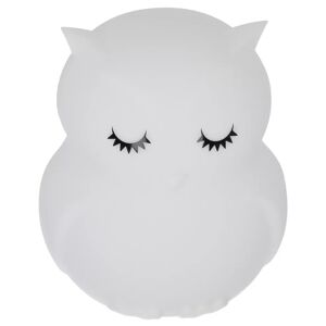 Akku-LED-Nachtlicht 'Eule' weiß 12 cm, mit Farbwechsler