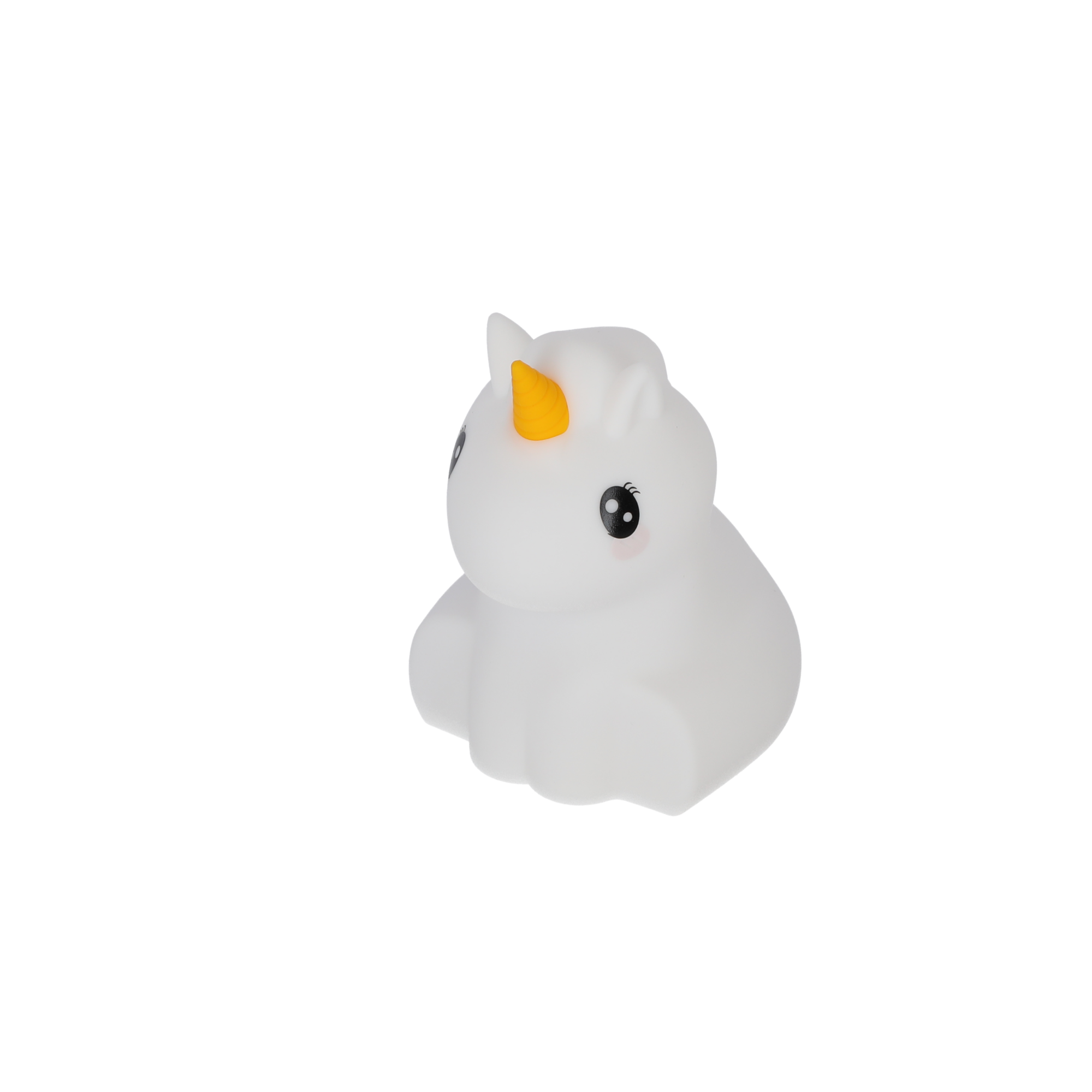 Akku-LED-Nachtlicht 'Einhorn' weiß 12 cm, mit Farbwechsler