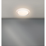 Verkleinertes Bild von LED-Deckenleuchte Kunststoff weiß/silber 2600 lm, Fernbedienung Ø 40 x 7,5 cm