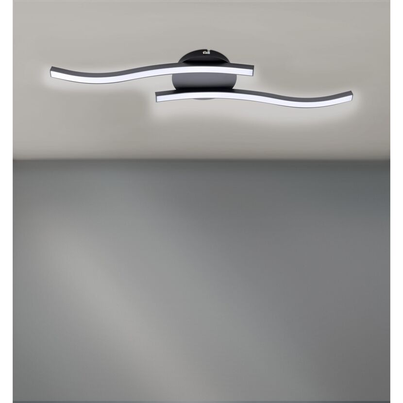Deckenleuchte Acryl Classic Welle