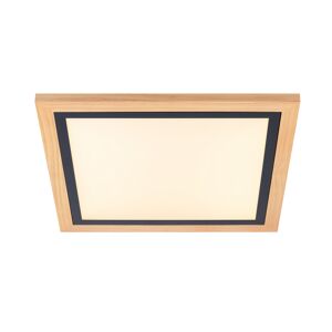 LED-Deckenleuchte Holz 45 x 45 x 5 cm