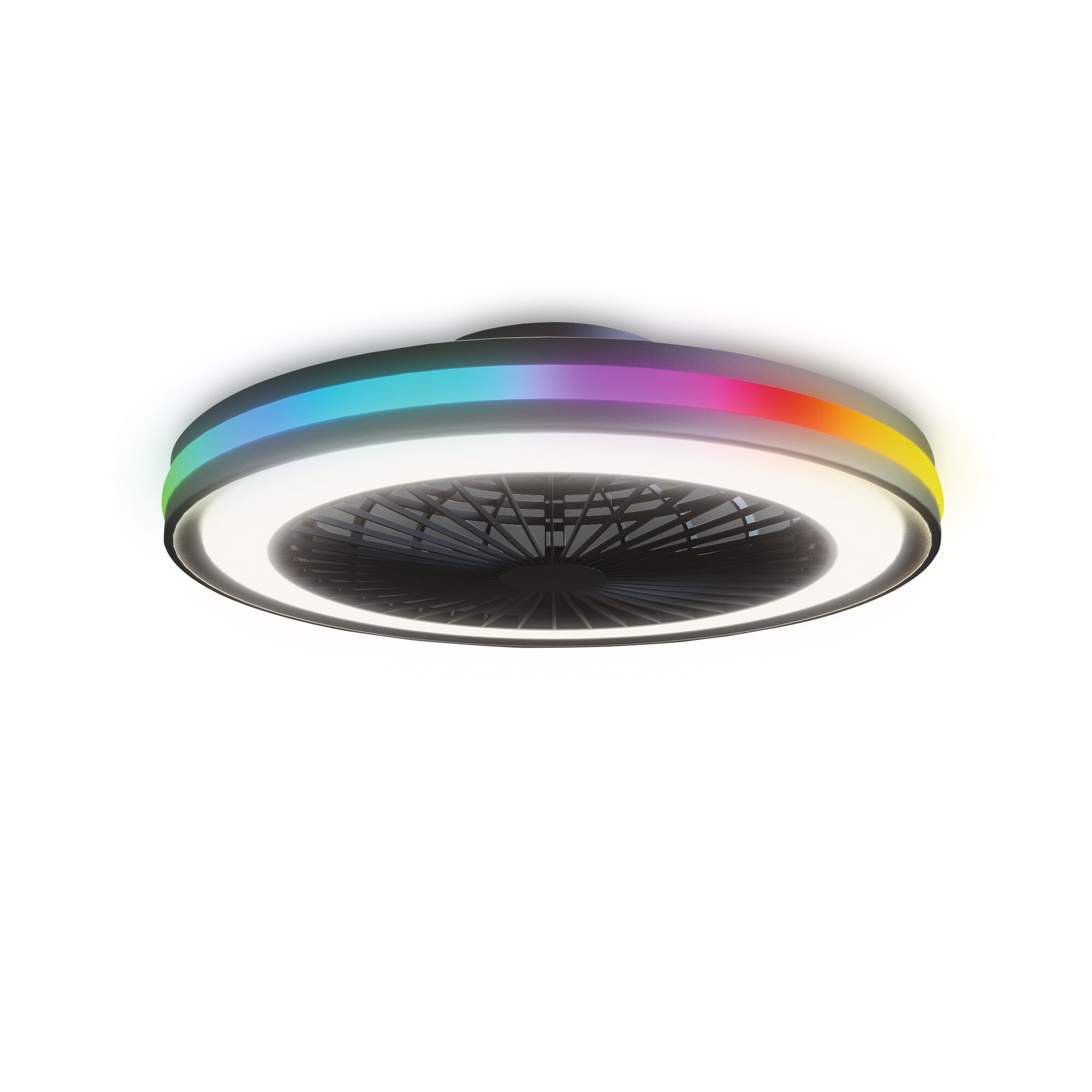 Deckenventilator mit RGB-Beleuchtung