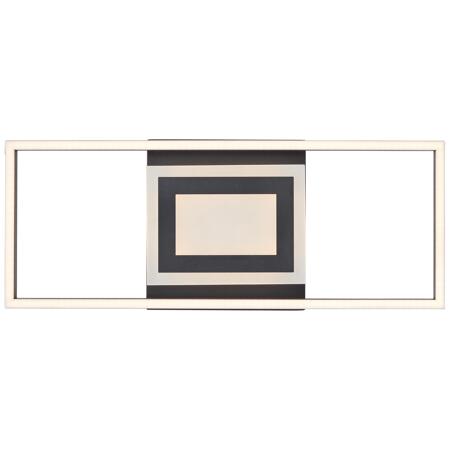 3. Bild von LED-Deckenleuchte 'Besson' schwarz 16 x 55 cm