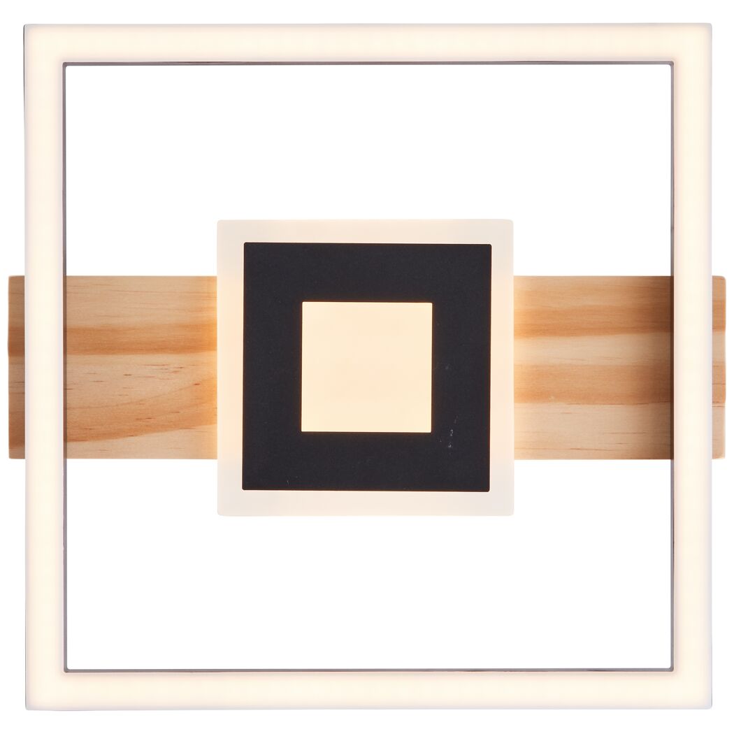 LED-Deckenleuchte 'Baldo' 2600 lm warmweiß 29,5 x 27,5 cm