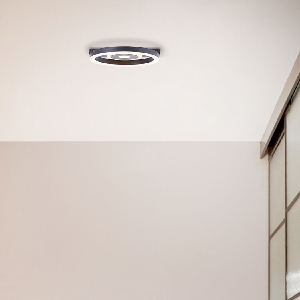 LED-Deckenleuchte 'Maureen' 1100 lm warmweiß 20 cm