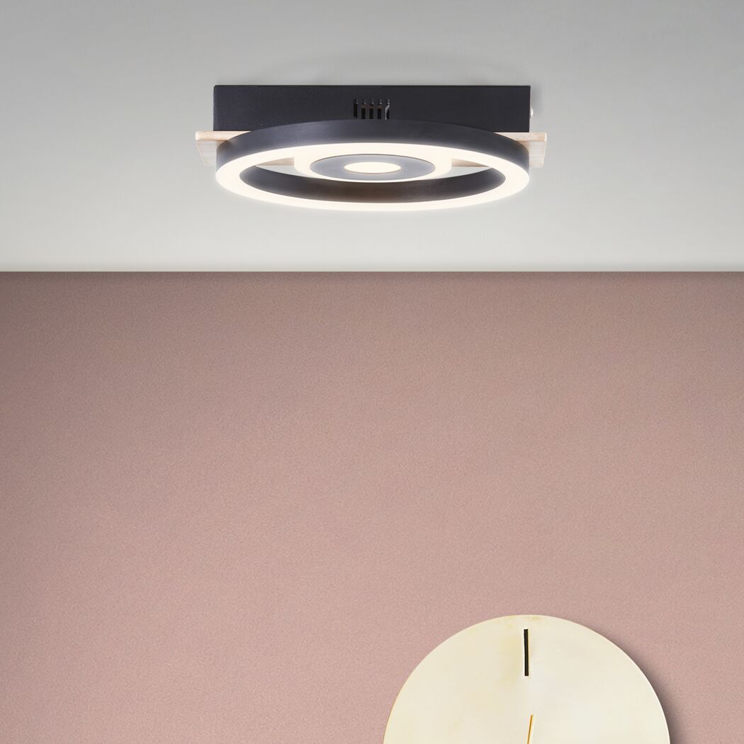 LED-Deckenleuchte 'Maureen' 1100 lm warmweiß Ø 20 cm